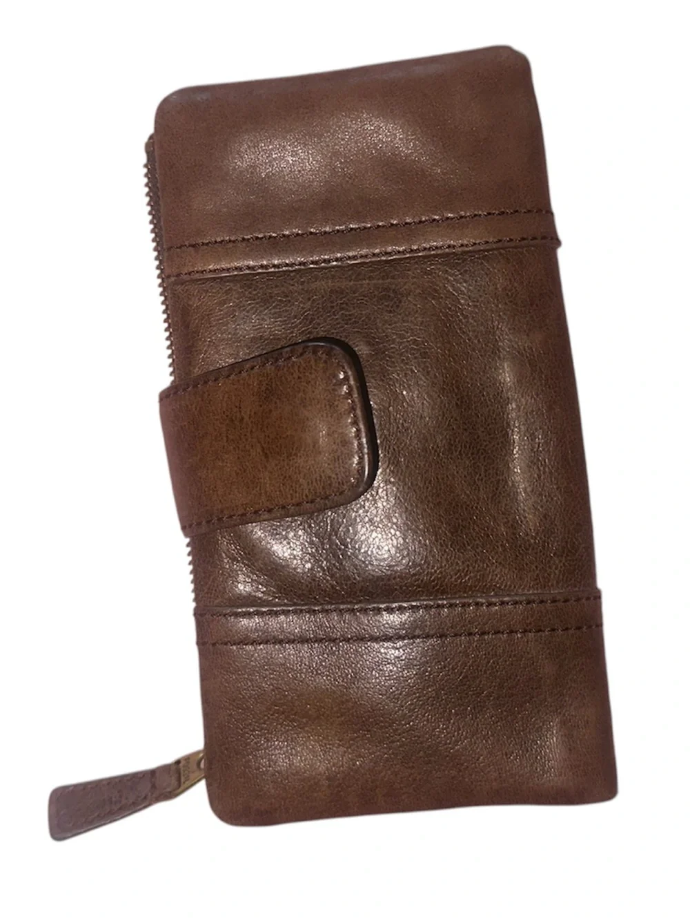Fossil Emory Clutch Leather Wallet June 2012 SL 2931